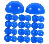 GETAJGHSD 50 Piezas Bolas de Lotería Coloridas para Fiesta Bolas Huecas Pequeñas de Actividad Diámetro Azul para Celebraciones