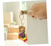 GETAJGHSD 5piezas Colgante De Tambor Adorno Musical Para Claves y Bolsos Para Zincado