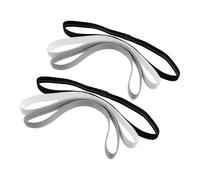 GETAJGHSD 6 Piezas Diadema Deportiva Elástica para Hombre, Banda Delgada de Poliéster Gestión Avanzada del Sudor para Fútbol y Baloncesto, Colores Varios