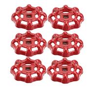 GETAJGHSD 6 piezas Manija de Válvula de Rueda de Compuerta Decorativa Accesorios para Agua Instalación y Uso