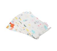 GETAJGHSD 6 piezas Toallas Faciales Infantiles de Algodón Pack de y Absorbentes para Bebés Estampado para Mantener Seco y Cómodo