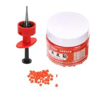 GETAJGHSD Abrazaderas para Anzuelos y Clips para Gusanos de Sangre en Material ABS Resistente, Accesorios de Pesca para Uso en Ríos y Lagos