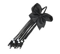 GETAJGHSD Accesorios Cabello De Caballo Para Extensiones De De Caballo Trenzadas Sintéticas Pelucas Trenzadas Postizo Para Niñas De Grande Lazo y Cuentas Para Fiestas y Disfraces