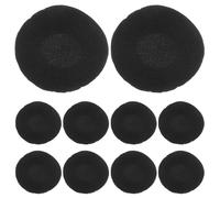 GETAJGHSD Almohadillas para Auriculares para Reemplazo 5 Pares de Espuma Negra Cómodas y Resistentes Compatibles Koss Px100 Px80 Pc131 en Auriculares Cable