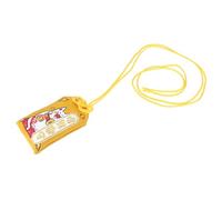 GETAJGHSD Amuleto Japonés Omamori de Tela Amarillo Cordón Colgante Suerte, Bolsa Tradicional Japonesa para Llevar en Bolso o Cartera