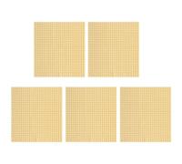 GETAJGHSD Azulejos de Espejo Autoadhesivos Dorados de 5mm para Manualidades Diseño de Bola de Espejos, 5 Láminas Acrílicas Reflectantes para Decoración de Fiestas