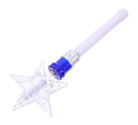 GETAJGHSD Barra Luminosa LED Varita Giratoria y Estrella Brillante para Fiestas Navideñas y Conciertos, Accesorio Decorativo para Ambiente de Celebración