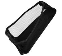 GETAJGHSD Bolsa De Almacenamiento Multifuncional Organizador De Titulares Organizador De Cochecito Bolsa Desmontable Cesta Abajo Compartimiento Negro Tela Oxford