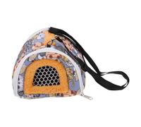GETAJGHSD Bolsa de Transporte para Mascotas Pequeñas con Diseño de Animales Ventilación Cómoda Resistente y Versátil para Hámster Erizo Cobaya para Viajes y Diario