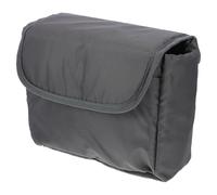 GETAJGHSD Bolsa para Cámara Fotográfica Negra de Nylon, Estuche Portátil | Inserción en Bolso Bandolera, Uso para Lente y Flash, Formato Acolchado para Equipo
