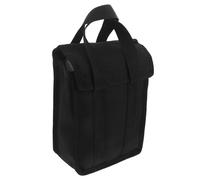 GETAJGHSD Bolsa para Gas de Camping al Aire Libre en Tela Oxford Negra con Diseño Compacto que Protege contra Liberación Accidental y Optimiza Espacio para Viajes y Barbacoas