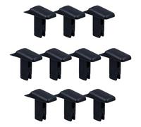 GETAJGHSD Botones Negros para Escalera Telescópica, Set de 10 Unidades, Accesorios de Recambio para Escaleras Simples y Plegables, Aptos para Trabajos en Altura y Uso Industrial