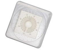 GETAJGHSD Cabezal de Ducha LED de 6 Pulgadas Cambio de Color Automático, Ahorro de Agua y Material Abs Resistente para Decoración y Experiencia Tipo Lluvia en Baño