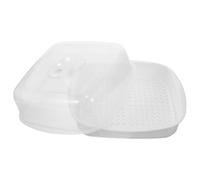 GETAJGHSD Cesta de Vapor Resistente a Altas y Bajas de Pp Forma de Panal Adecuado para Cocinar al Vapor de para Microondas