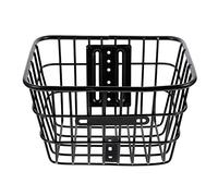 GETAJGHSD Cesta Metálica para Bicicleta Delantera Gran Almacenamiento, Plegable para Facilitar Su Uso en Bicicletas de Carga y Scooters Eléctricos, Adecuado para Adultos