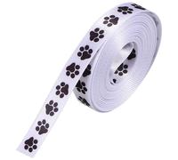 GETAJGHSD Cinta de Poliéster y Diseño Único Estampado de Patas de, 2 Rollos Versátiles para Manualidades y Temática, Material Amplio