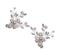 GETAJGHSD Clips para Zapatos de Boda Perlas y Cristales, Hebillas Decorativas para Tacones Altos, Hechas a Mano en Abs y Hierro, Ideales para Compromiso