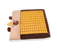 GETAJGHSD Cojín De Asiento De Coche De Bambú Transpirable y Refrescante Para Verano Cómodo Para Conductor y Silla De Oficina Ventilado y Fresco