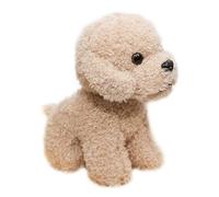 GETAJGHSD Colgante de Peluche Kawaii de Perro Accesorio Decorativo para Mochilas y Claves y Portátil Color Marrón