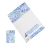 GETAJGHSD Cubierta de Libro Mano con Decoración Elegante y Protección Funcional Manga Reutilizable para Amantes Lectura