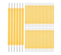 GETAJGHSD Filamento LED para Reparación 50 Unidades 3v 38Mm 120Ma Luz Cálida 2700K para Iluminación Interior Fotografía Cine Televisión
