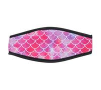 GETAJGHSD Funda de Neopreno para Correa de Buceo Diseño Decorativo, Cabello y Prevención de Enredos, Adecuado para Natación y Snorkel