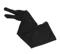 GETAJGHSD Guante para Dibujo Gráfico y Tableta Digital, Guante de Artista Transpirable y Antideslizante de Dos Dedos, Talla L Negro, Adecuado para Bocetos y Diseño Artístico