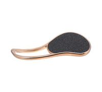 GETAJGHSD Herramienta Profesional para Pedicura Lima y Raspador de Pies Dorado, Adecuado para Cuidado en Casa y Exfoliación de Durezas y Callos