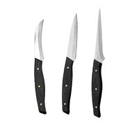 GETAJGHSD Herramientas para Tallar Frutas de Acero Inoxidable, Juego de Cuchillos Mango de Madera, Adecuado para Cocina y Tallado Artístico de Frutas