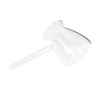 GETAJGHSD Jarra de Vidrio Pequeña de 350ml para Espumar Leche Diseño Transparente y Mango Lateral, Práctica y Segura para Café y Bebidas en Decoración del Hogar