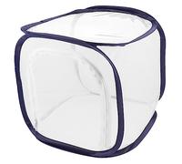 GETAJGHSD Jaula Plegable para Mariposas y Casa de Malla Transpirable Color de Borde Aleatorio para Orugas y Abejas para Educación y Juegos Kit Portátil