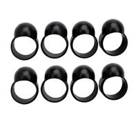 GETAJGHSD Juego de 8 Fundas Antideslizantes de Silicona para Dedos de Lengua Protección para Dedos Accesorios para Batería y Percusión en Práctica Musical