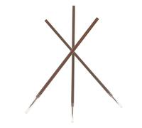 GETAJGHSD Juego de Pinceles de Caligrafía China de Bambú 3 Piezas para Escritura y Pintura Fácil de Usar Tinta Mínima para Principiantes