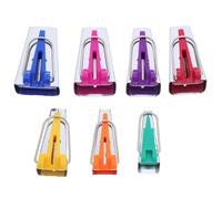 GETAJGHSD Kit de Encuadernación de Colchas Fabricante de Cinta al Bies de Doble Pliegue y Accesorios para Bordes en Labores de Patchwork y Costura