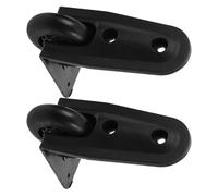 GETAJGHSD Kit de Reemplazo de Ruedas para Maletas 2 Unidades Negras Montaje Rápido y Herramientas Completas para Equipaje y Bolsos en Viajes