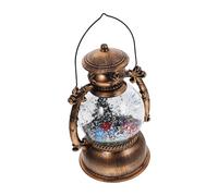 GETAJGHSD Led Christmas Globe Music Box Lantern Decoración Navideña Multifuncional Lámpara De Noche y Caja Musical para Interiores Alimentación USB y Batería para Fiestas y