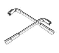 GETAJGHSD Llave para Boquilla Impresora 3d en L de Acero, Juego 2 Piezas 6 Mm y 7 Mm, Herramienta Portátil para Ajuste y Reemplazo, Accesorio Industrial para Fabricación Aditiva