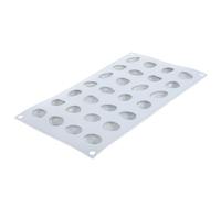 GETAJGHSD Molde de Silicona para Hacer Bombones y Chocolates Diseño de Guijarros 11.8X6.9 Pulgadas Antiadherente para Manualidades y Cocina Doméstica