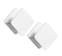 GETAJGHSD Organizador de Cocina Plástico Blanco 2 Piezas Diseño Abierto y Fácil Instalación para Esponjas y Estropajos en Baño o Ducha