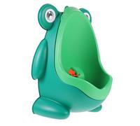 GETAJGHSD Orinal de Entrenamiento para Forma de Urinario de Pared Portátil para Diseño Divertido y Desmontable para Aprendizaje del Baño y Uso Casa Color Verde