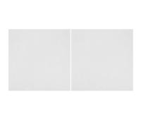 GETAJGHSD Paneles Acústicos de Fieltro Absorbente de Sonido Blanco 2 Piezas Aislamiento Acústico y Decoración para Paredes para Espacio de Ensayo o Teatro