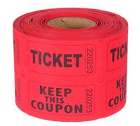 GETAJGHSD Papeletas para Eventos Fiestas Bodas y Recaudaciones Tickets Duraderos para Diversión Social y Participación Carnavales