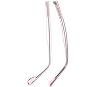 GETAJGHSD Patillas de Repuesto para Gafas Aplicables, Par de Patas de Cristal Rosa Doble Diente y Diseño Antideslizante, Accesorio Compatible para Gafas de Sol y Lectura, Reparación Eficaz