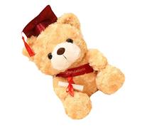 GETAJGHSD Peluche de Graduación Sombrero y Faja para Celebrar Logros Académicos Decoración Suave para Habitaciones y Fiestas de Graduación
