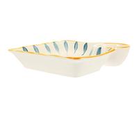 GETAJGHSD Plato Cuadrado Resistente al Microondas para Servir Sushi y Dumplings de Cerámica Adecuado para Cenas y Hogar