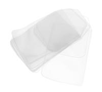 GETAJGHSD Protector De Bolígrafo para Bolsillo Trapezoidal 10 Piezas PVC Transparente para Oficina Personal Sanitario