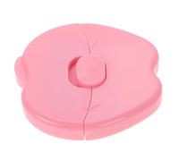 GETAJGHSD Recortador de Flequillo Portátil para Ñiño en Forma de Manzana, Peine Recortador Manual Rosa, Cortapelos Seguro Mango Ergonómico para Cuidado y Corte de Cabello Infantil en Casa