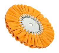 GETAJGHSD Rueda Pulidora Naranja de Algodón para Taladro Kit de Pulido de Metales Rueda de Pulido para Aluminio y Acero Inoxidable Profesional para Esmeriladora Industrial