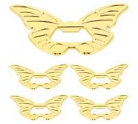 GETAJGHSD Set de 5 Abridores de Tapas de Bebidas Diseño de Insecto, Herramienta para Abrir Botellas de Bar, Regalos para Invitados de Boda