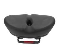 GETAJGHSD Sillín de Bicicleta Ergonómico Hueco Negro Espuma de Poliuretano, Diseño Ligero para Ciclismo Urbano Larga Distancia, Reduce la Presión y Ofrece Comodidad